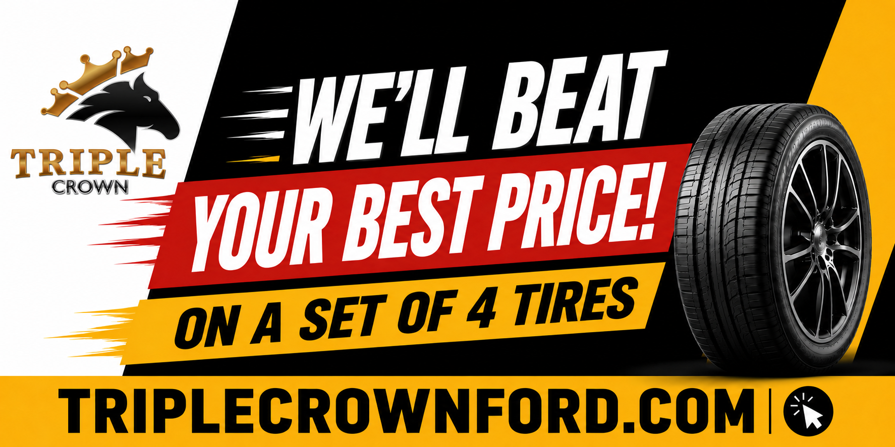 Triple Crown Ford — We'll beat your best price